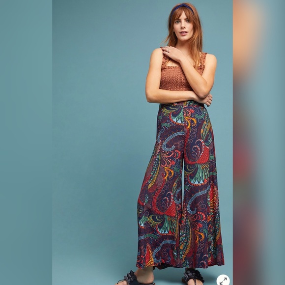 New Anthropologie by Ett:twa Takutea Wide-Leg Pant